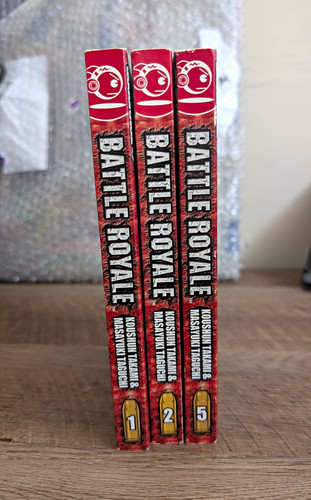 Tokyopop battle royale manga - battle,