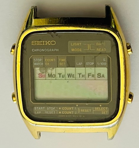 Vintage seiko a127 5010 - vintage,