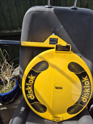 Disklok steering lock - disklok,