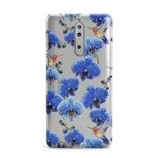 Blue Orchid Nokia Case for