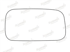 Mirror glass rhs fits nissan - glass,