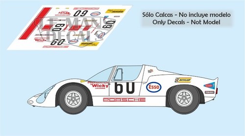Decals porsche 910 - 910, le