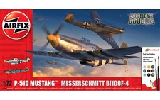 Airfix |P-51D Mustang vs Bf109F-4 Dogfight Double | 2 Planes