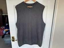 MENS NIKE GREY VEST JUMPER