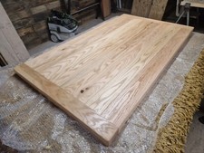 New Solid Oak Wooden kitchen Dining Table Tops made to Custom Sizes BIG SIZES! 