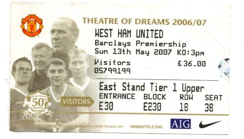 Ticket eng manchester united - eng,