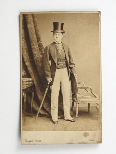Victorian gentleman top hat - gentleman,