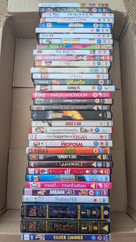 Dvds box job lot - box,