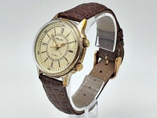 Poljot 2612.1 Alarm Soviet Vintage Mechanical Wristwatch USSR Serviced Watch