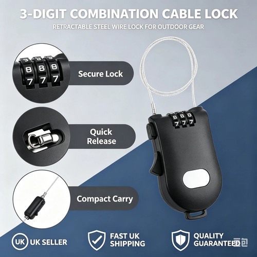 Bike lock ski snowboard - lock,