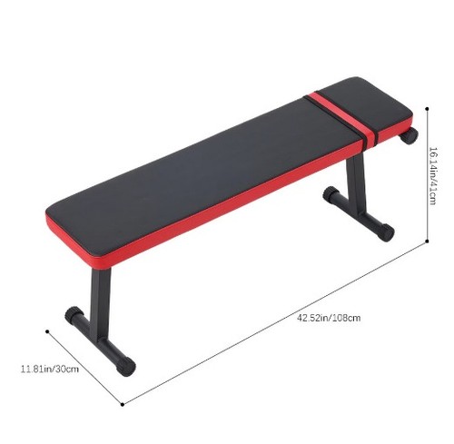 Foldable flat weight bench - foldable,