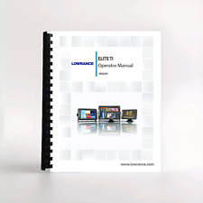 Lowrance Elite Ti Manual for