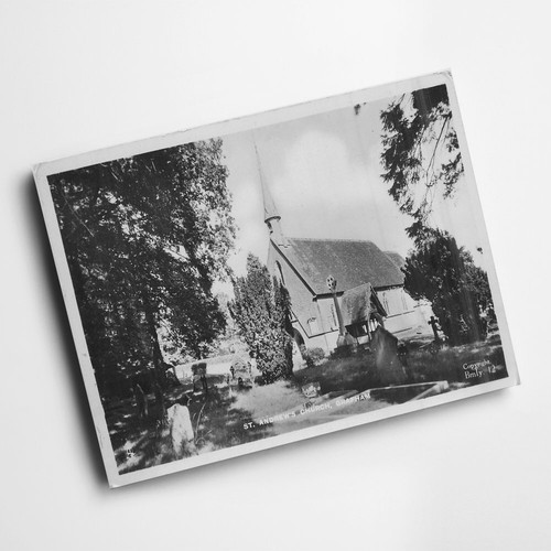 Print vintage surrey - a6,