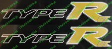Honda Civic Type R GT FN2 FK2  Vtec Gold x2 Side Panel skirt Stickers k20