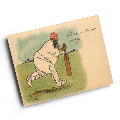 Print vintage cricket - vintage,
