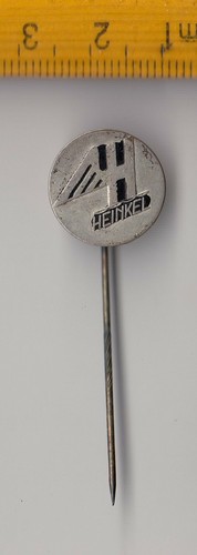 Vintage metal heinkel logo - vintage,
