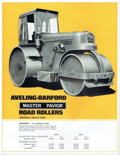 Aveling barford gnq gno - aveling,
