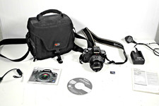 Olympus E410 DSLR Camera, Olympus Digital 17-45 Lens. Carry Case, Charger, Batt.