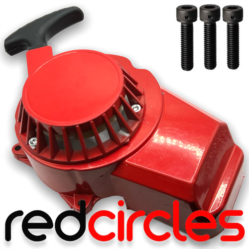 Red 49cc metal mini - red, bike