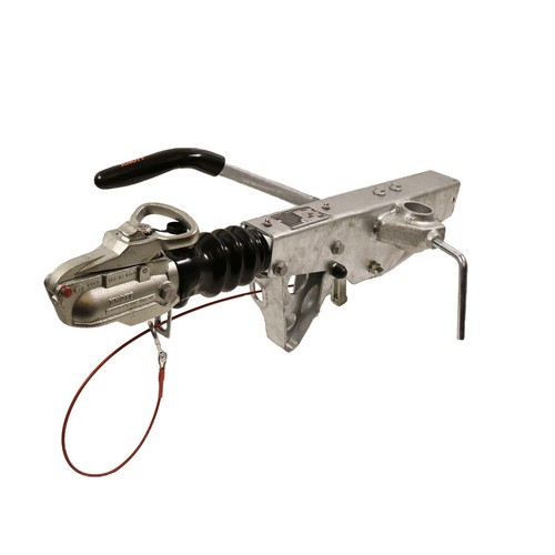 Trailer braked hitch - braked, coupling