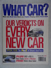 What Car Magazine 11/95 -Road tests MGF,Fiat Barchetta,Mazda MX-5. Porsche 911.