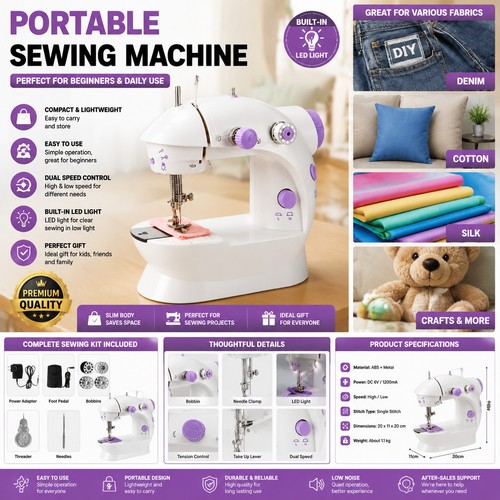 Beginner household mini sewing - household,