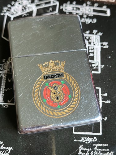 Hms lancaster zippo - hms,