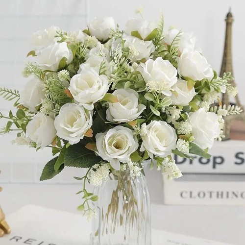 30cm rose white - 30cm,
