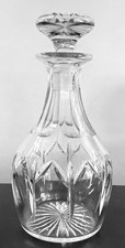 STUART CRYSTAL FIRE DECANTER
