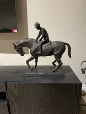 Heavy Iron Jockey And Horse