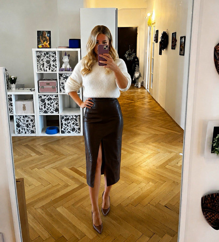Zara brown faux - brown,