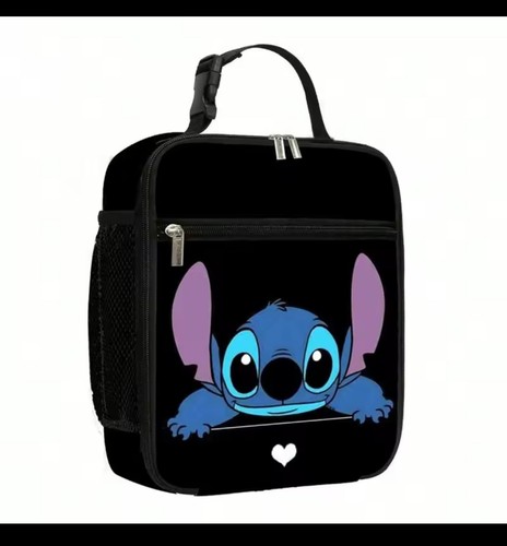 Stitch insulated lunch box - insulated,