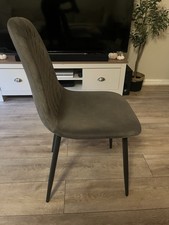 Grey Dining Chairs X4