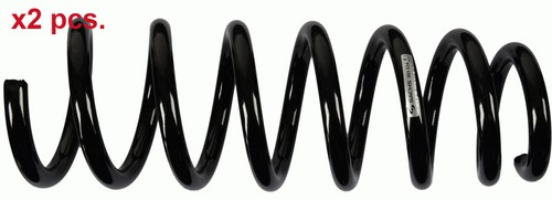 Front suspension spring fits - front,