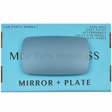 Right side blue mirror glass