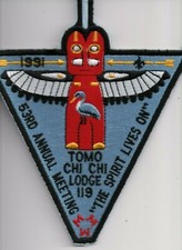 BSA, Tomo Chi Chi Lodge 119