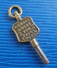 Advertising Pocket Watch Key    Kendal & Dent of Cheapside   London   no 8