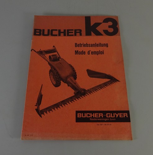 Operating manual handbook - operating,