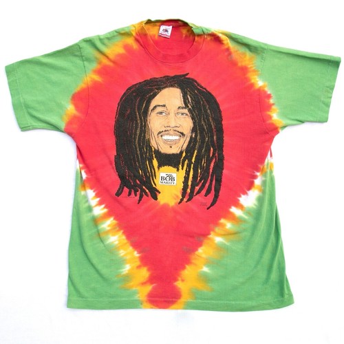 Vintage bob marley puffy tie - bob,