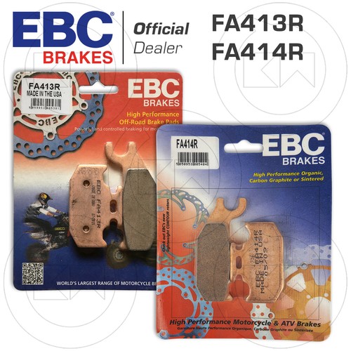 Kit front brake pads ebc - 4, "r"