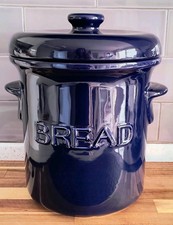 Bread Bin Cobalt Blue Navy