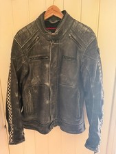 Vintage mens triumph leather