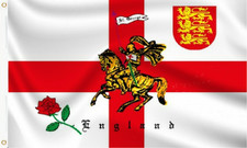 ENGLAND ROSE LION FLAG - ST