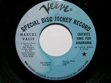 MARCOS VALLE CRICKETS SING FOR ANAMARIA VERVE VK-10584 LATIN JAZZ USA