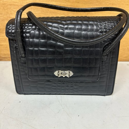 Vintage black crocodile - vintage,