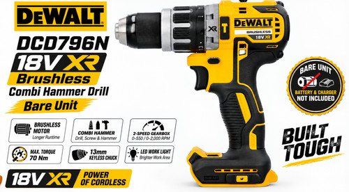 Dewalt dcd796n 18v - 18v, xr