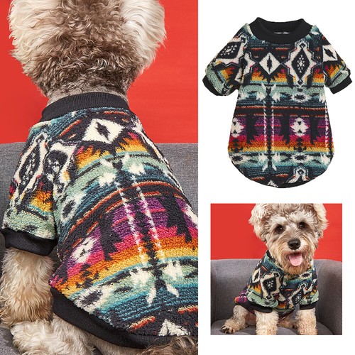 Small dog coat puppy knitted - small,
