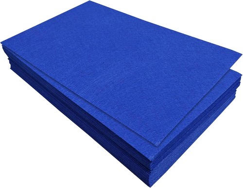 Stiff blue felt - 32,