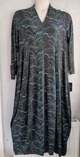Foil Lagenlook Casual Dress