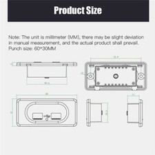 Dual usb socket - dual,